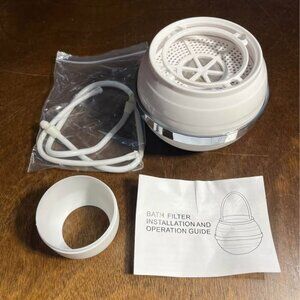 NEW Bathtub Water Filter, 2,500 Gallons of Filtration, BPA Free, Easy Install​